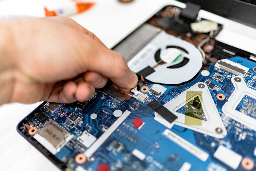 Laptop hardware diagnostic at customer location, Onslow County NC
